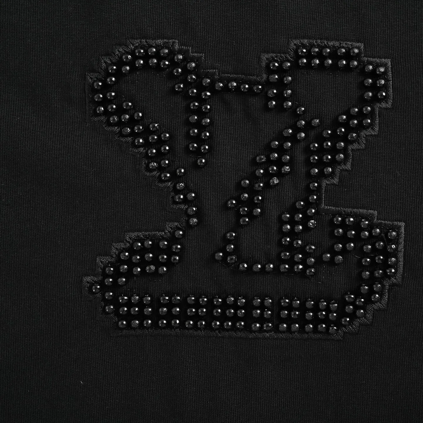 Louis Vuitton/Louis Vuitton front and rear beaded pixel short sleeves